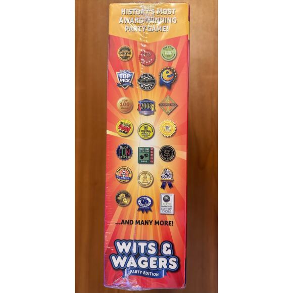 Wits & Wagers Party Edition Board Game New Sealed Box - Picture 3 of 3